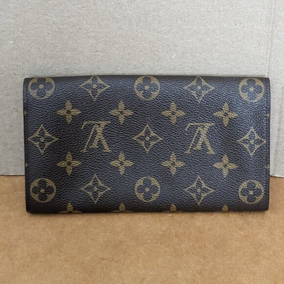 LV Monogram Coated Canvas Continental Wallet - Picture 2 of 9